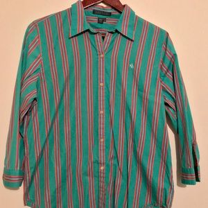 BNWOT Ralph Lauren Womens button-up